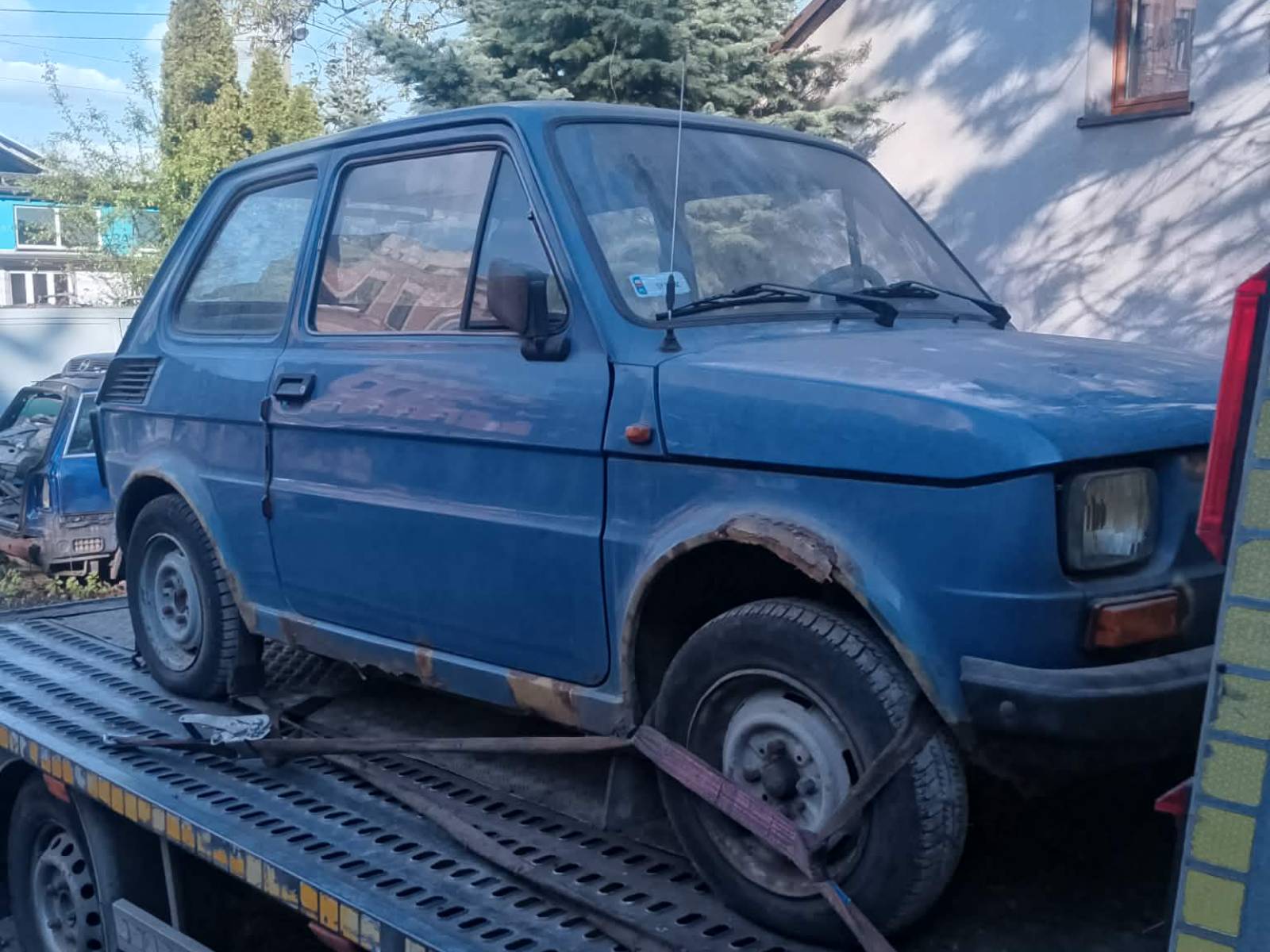 Złomowanie starego auta Fiat na Śląsku